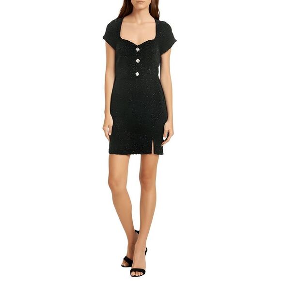 Robe Trixxi Femme XL - Bleu Pewter - Manches Courtes, Col V - NEUF